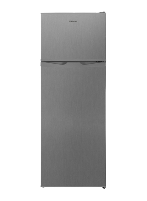 Nobel 216 Litres Upright Double Door Refrigerator, NR250ST, Inox