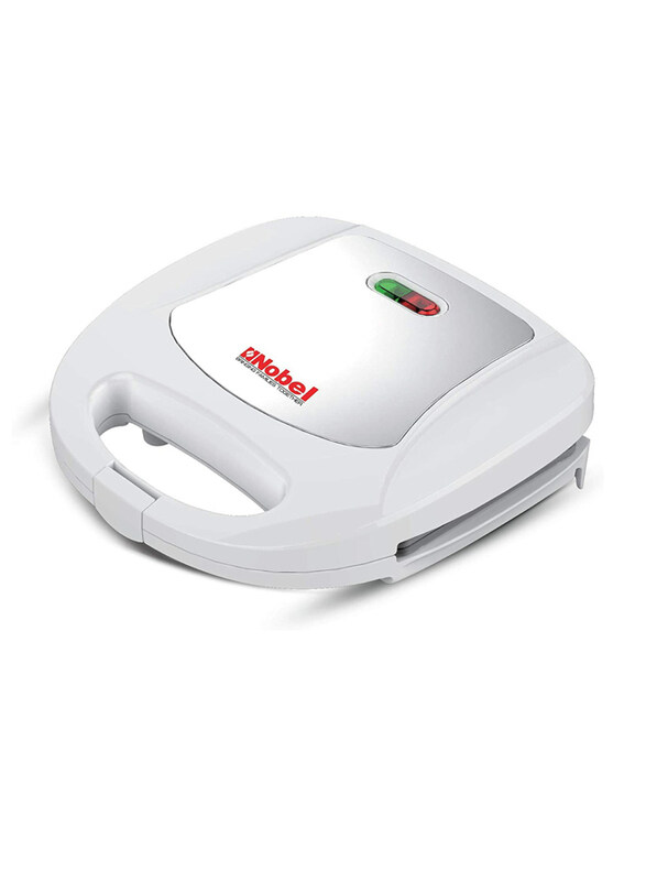 

Nobel 2 Slice Sandwich Maker, NSM20G, White