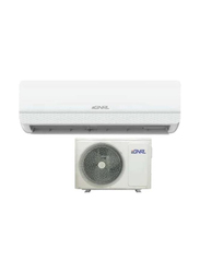 Egnrl Split 24000 BTU/hr Air Conditioners with T1 Rotary R410A & 3M Pipe Kit, EG24K, White