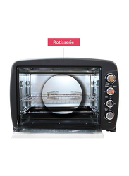 Nobel 55L Electric Oven with 4 Knob Control, 2000W, NEO60, Black