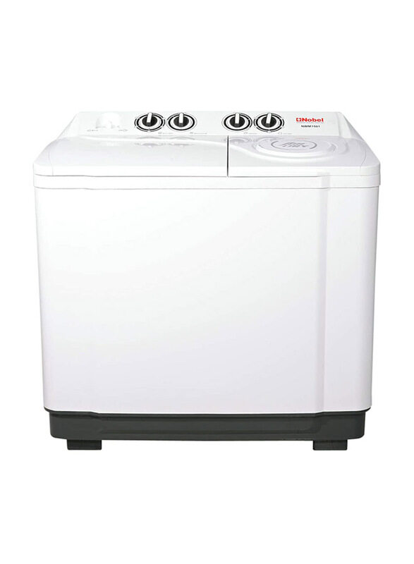 

Nobel 15 Kg Top Load Semi Automatic Washing Machine, NWM1501, White