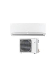 Bompani Split 25 Ton Air Conditioners with 30000 BTU T3 Rotary Compressor Golden Fin Cool Only, BSAC307RCO, White