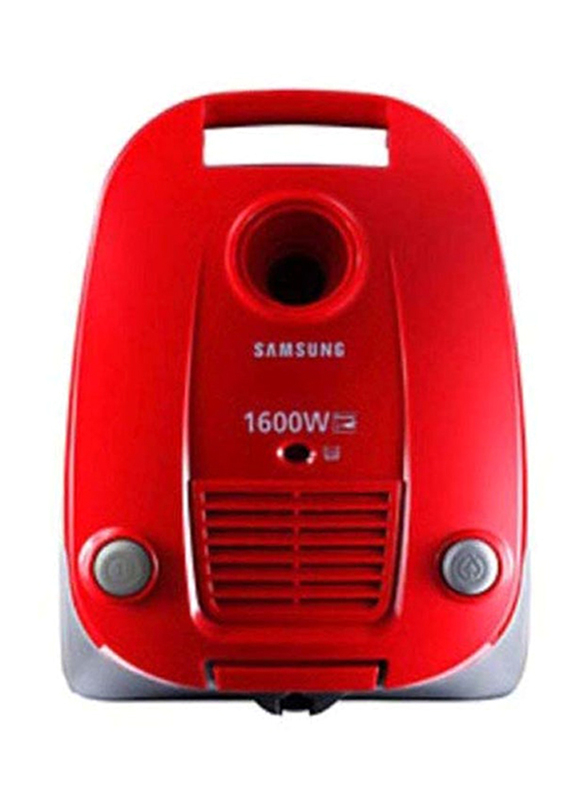 Samsung Multi Purpose Vacuum Cleaner, 3L, 1600W, SC4130R, Red/Grey