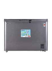 Nobel R600A Net Capacity Single Door Chest Freezer Refrigerant Inner Shelf & Basket Lock & Key, 350L, NCF425E, Silver