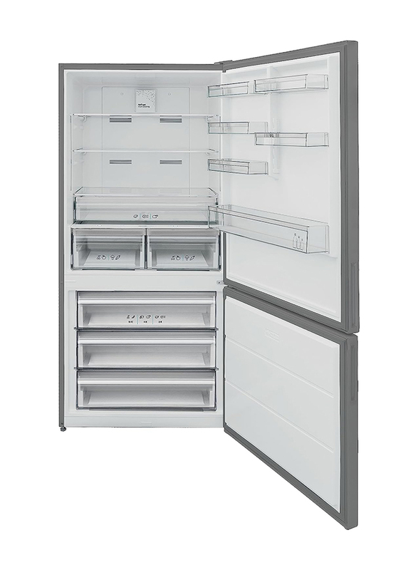 Bompani 620L Double Door Refrigerators, BBF800SS, Dark Grey