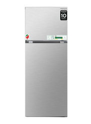 Bompani 410L Top-mounted Double Door Refrigerator, BR480SS, Grey