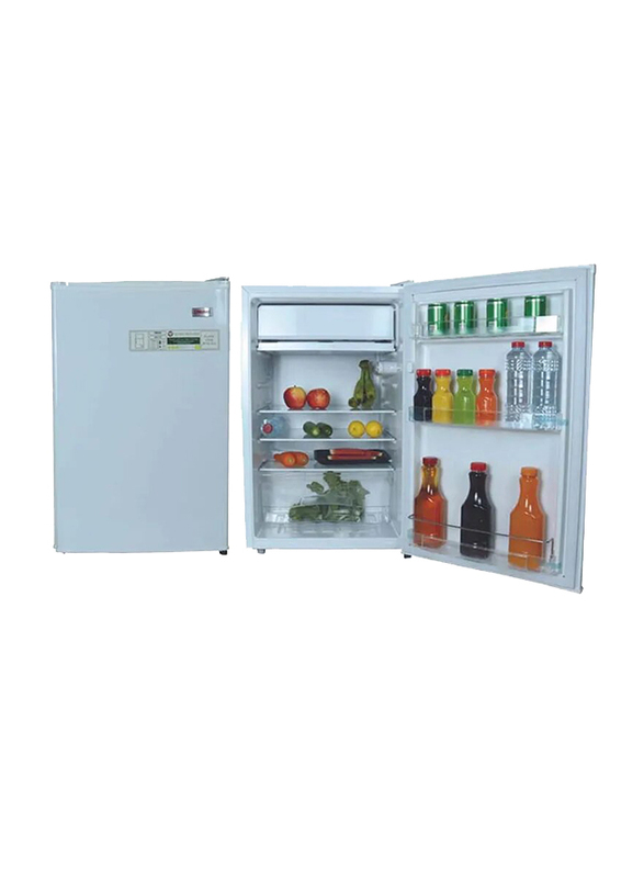 Nobel 123L Single Door Refrigerator, NRF155, White Semi Gloss