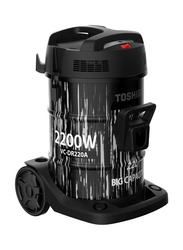 Toshiba Drum Vacuum Cleaner, 22L, 2200W, VC-DR220ABF(G), Black/Grey