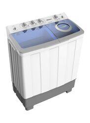 Nobel 9 Kg Twin Tub Semi Auto Washer, NWM1000RH, White