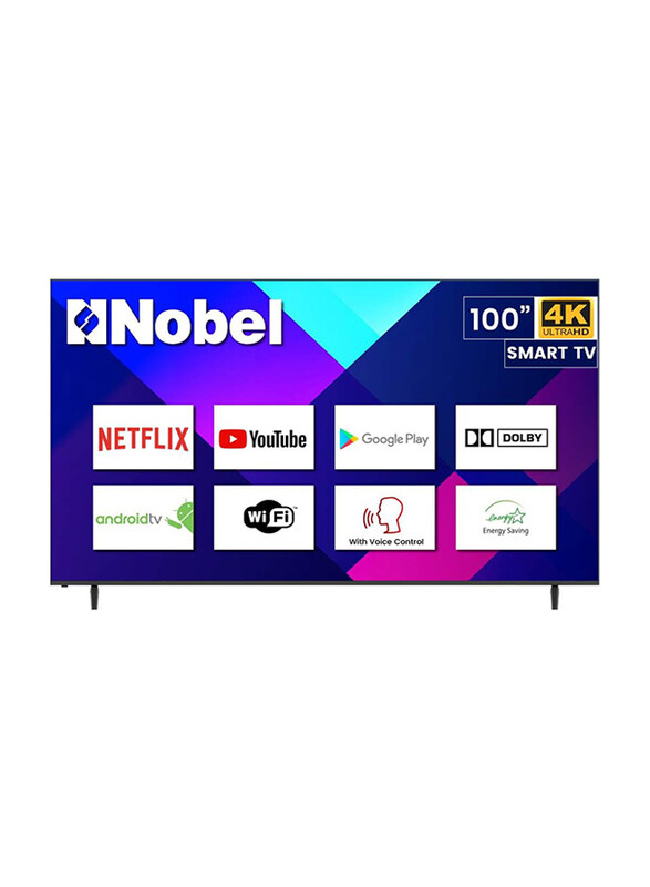 

Nobel 100-Inch 4K Ultra HD LED TV, UHD100LEDS, Black