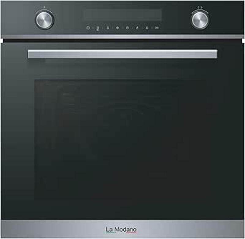 

Lamodano La Modano 72L Built-in Oven With Touch & Knob Control Triple Glass Door Rotisserie LMBO605MC