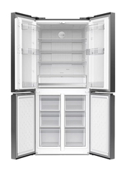 Bompani 494L Side By Side Refrigerators, BR494SS, Silver