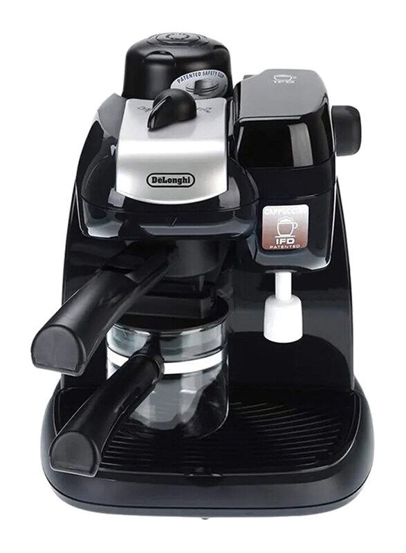 

Delonghi 4 Cups Espresso Coffee Machine, 800W, EC9, Black