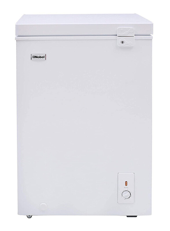 

Nobel 150L Single Door Chest Freezer, NCF150, White