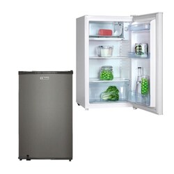 Bompani 92L Single Door Refrigerators, BR146SLVR, Silver