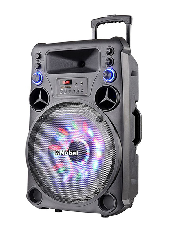 

Nobel Small Portab Speaker, 120W, EDVD-7703, Black/Grey