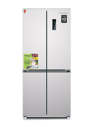 Bompani 494L Side By Side Refrigerators, BR494SS, Silver
