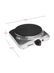 Nobel Overheat Protection Single Hot Plate with Indication Light, 1500W, NHP401SS, Silver