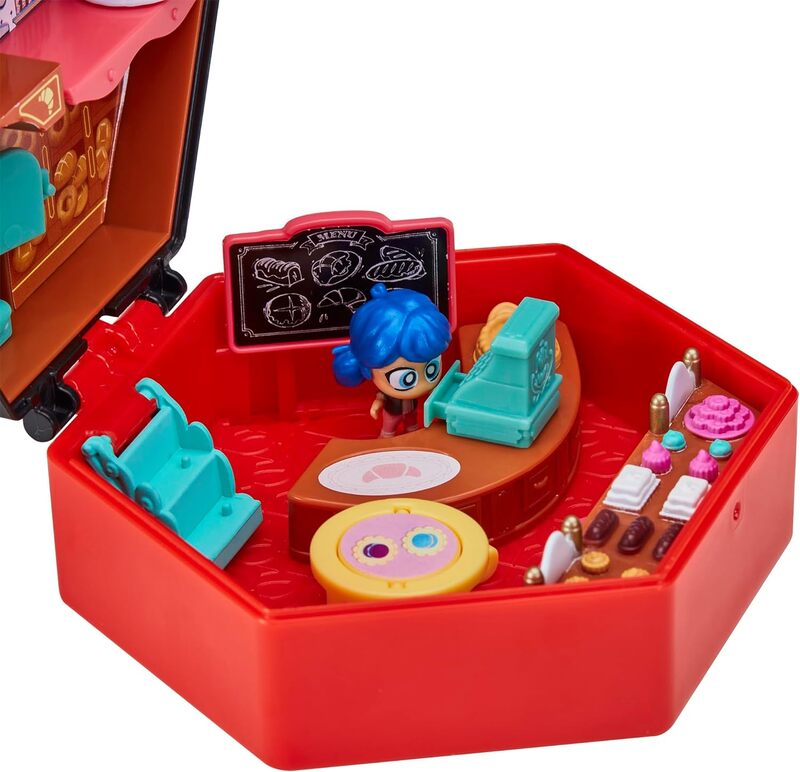 Miraculous Chibi Boulangerie: Cakes & A Crush Miracle Box Playset