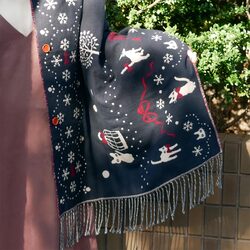 Studio Ghibli Exclusive Kiki's delivery service Scarf Stall w/button