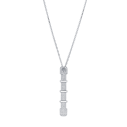 Wazna Jewellery Strength of Spirit 18K Yellow Gold Diamond Studded Pendant Necklace