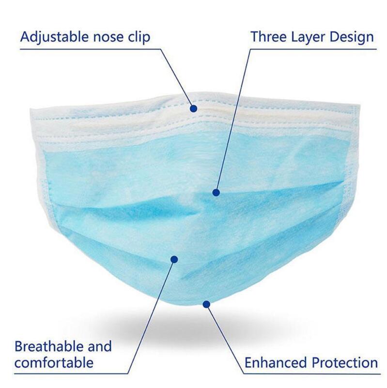 3 Layer Protective Disposable Mask