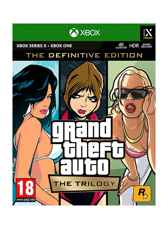 Grand Theft Auto: The Trilogy The Definitive Edition Video Game for Xbox One by Rockstar Games