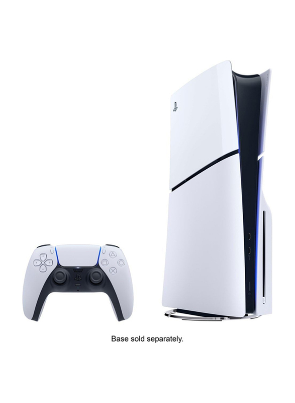 Sony PlayStation 5 Slim Disc Version Consoles with 1 Controller and 1 Game (Spider-Man 2),  International Version, White