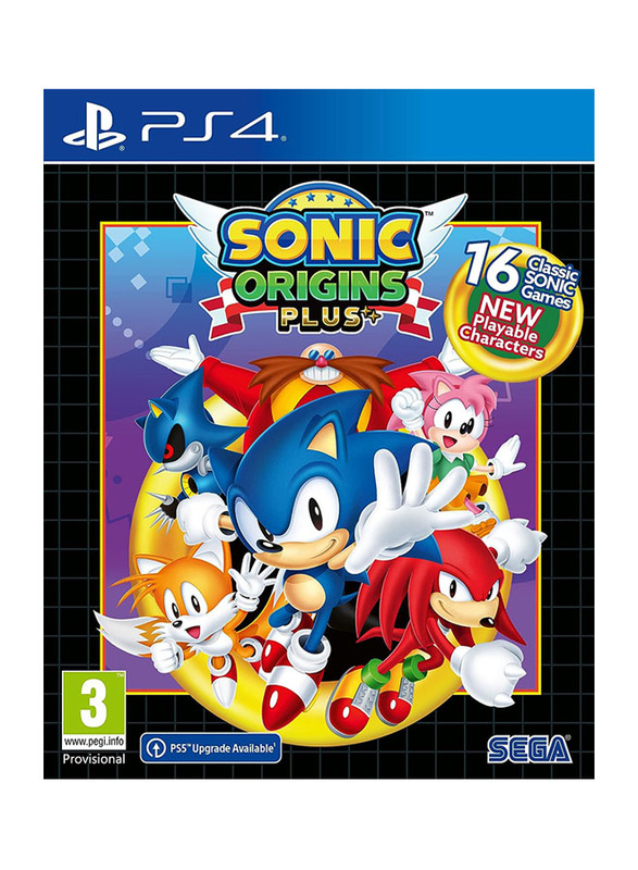 Sonic Origins Plus Day 1 Edition for PlayStation 4 (PS4) by Sega