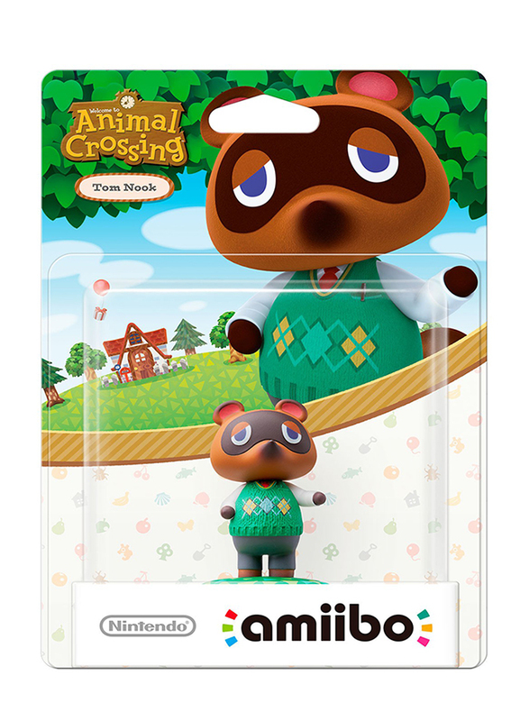Nintendo Amiibo Animal Crossing Tom Nook for Nintendo Wii U and Nintendo 3DS, Multicolor