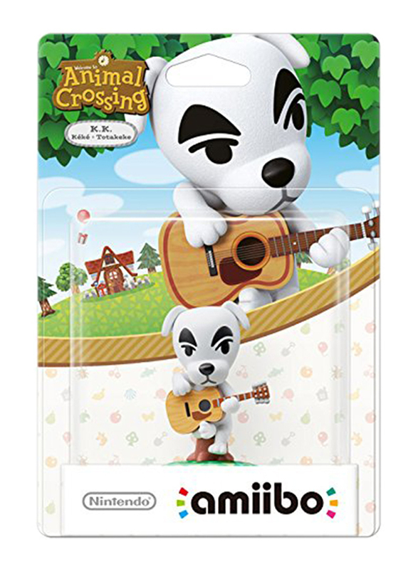 Nintendo KK Slider Amiibo Animal Crossing Collection for Nintendo Wii U and Nintendo 3DS, Multicolor