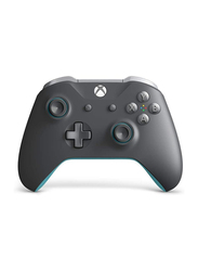 Microsoft Xbox One Wireless Controller for Xbox One, Grey/Blue