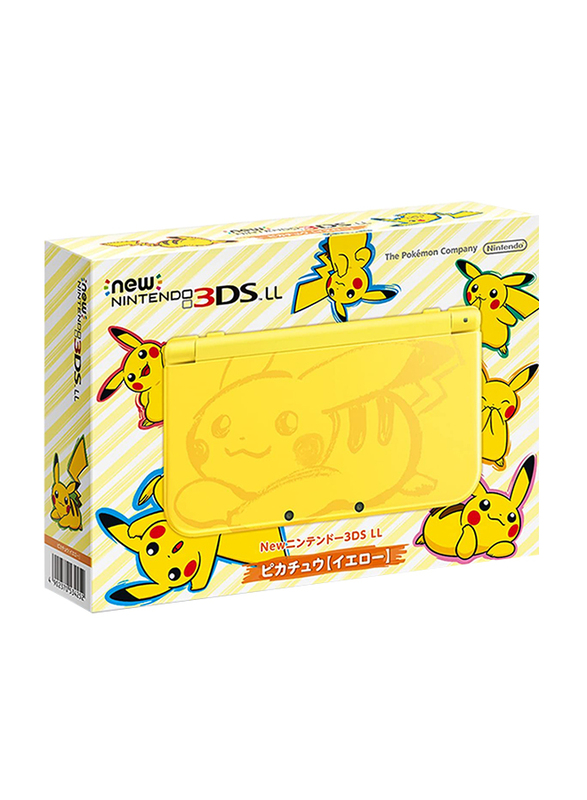 جهاز ألعاب نينتندو 3DS اكس ال اصدار نينتندو بيكاتشو, اصفر