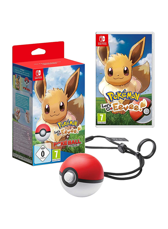 Pokemon: Let’s Go, Eevee! Including Poke Ball Plus Video Game for Nintendo Switch by Nintendo