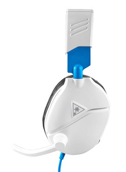 Turtle Beach Recon 70P Gaming Headset for PS4, Xbox, Nintendo Switch, PC and Mobile Devices, White/Blue