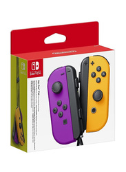 Nintendo Wireless Joy-Con Pair for Nintendo Switch, Neon Purple/Neon Orange