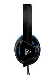 Turtle Beach Recon Chat Headset for PlayStation PS4, PS4 Pro, Xbox Series X, Xbox Series S, Xbox One, Nintendo Switch, Mobile, & PC, Black/Blue