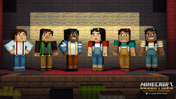 Minecraft Story Mode for X Box 360 by Telltale Games