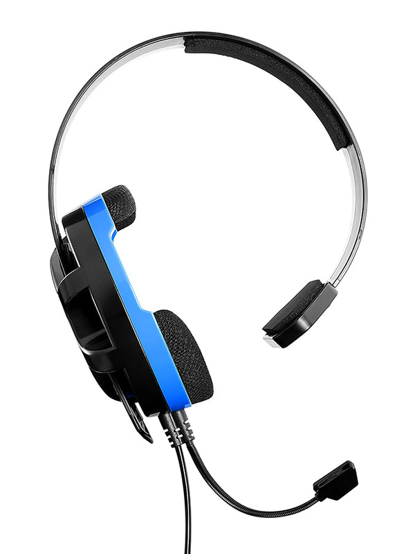 Turtle Beach Recon Chat Headset for PlayStation PS4, PS4 Pro, Xbox Series X, Xbox Series S, Xbox One, Nintendo Switch, Mobile, & PC, Black/Blue