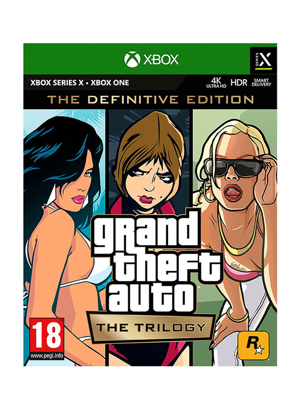 

Grand Theft Auto: The Trilogy The Definitive Edition Video Game for Xbox One by Rockstar Games