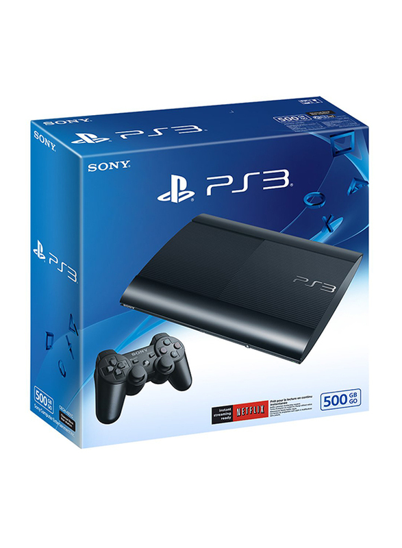 Sony PlayStation 3 System, 500GB, Black