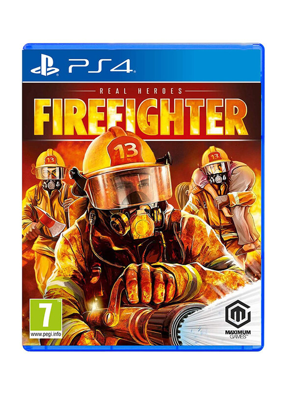 

Real Heroes: Fire Fighter Video Game for PlayStation 4 (PS4) by Maximum Games