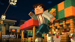 Minecraft Story Mode for X Box 360 by Telltale Games