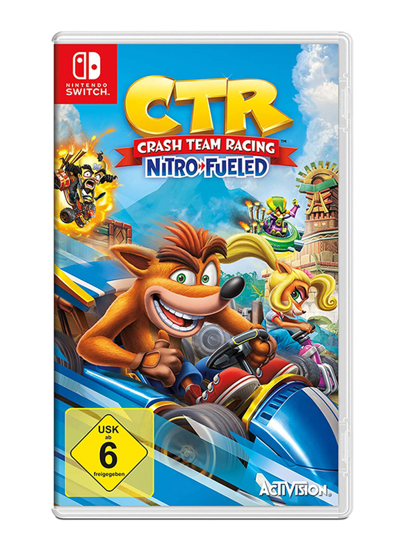 Crash Team Racing Nitro-Fueled Video Game for Nintendo Switch by Activision