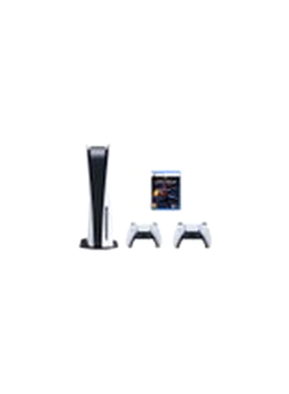 

Sony PlayStation 5 Disc Version Console with 1 Controller, 1 Media Remote, 1 Spider-Man Mile Morales Game, White
