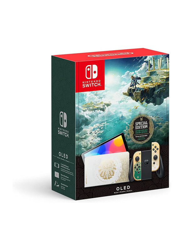Nintendo Switch OLED Model Console The Legend of Zelda Tears of the Kingdom Edition UAE Version