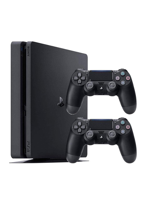 Sony PlayStation 4 Slim Console 500 GB with 2 DualShock 4