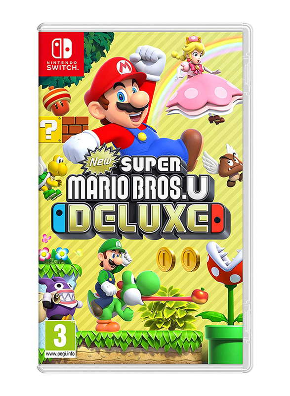 New Super Mario Bros U Deluxe Video Game for Nintendo Switch by Nintendo