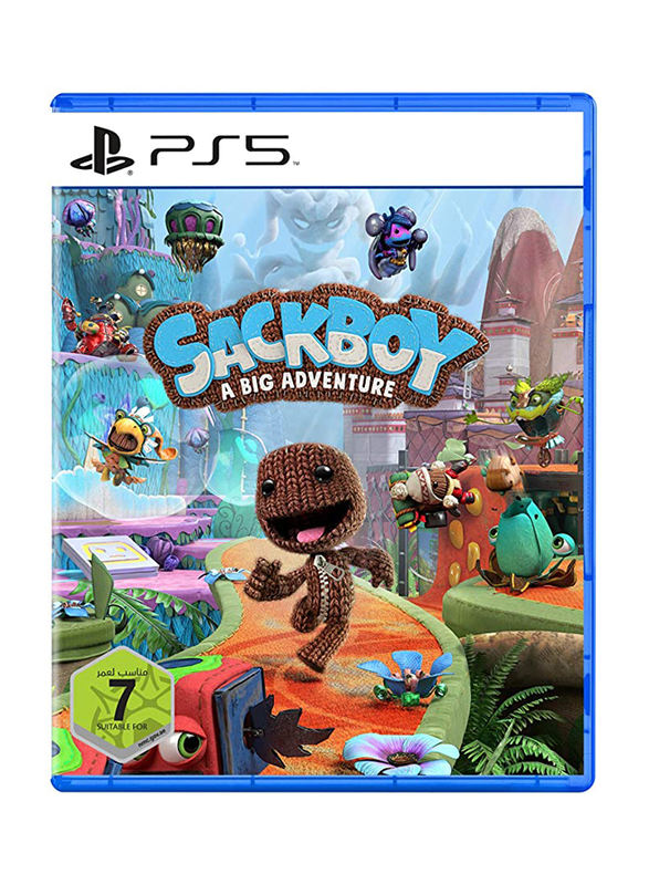 Sackboy: A Big Adventure Video Game (UAE NMC Version) for PlayStation 5 (PS5) by Sony