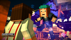 Minecraft Story Mode for X Box 360 by Telltale Games